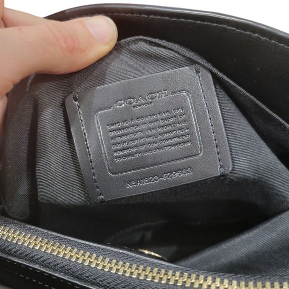 Coach Sage Carryall Signature Canvas Bag Shoulder‎ Crossbody Purse Classic - Picture 12 of 16